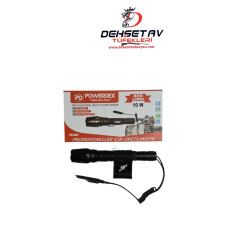POWERDEX PD-8200 10W 800 LÜMEN ŞARZLI TÜFEK FENERİ