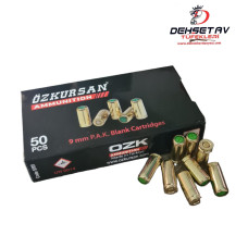 ÖZKURSAN 9MM KURUSIKI SES MERMİSİ